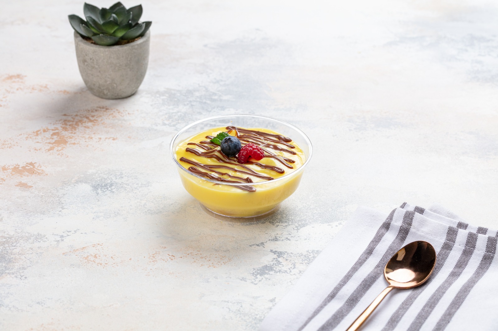 Banana Custard Split
