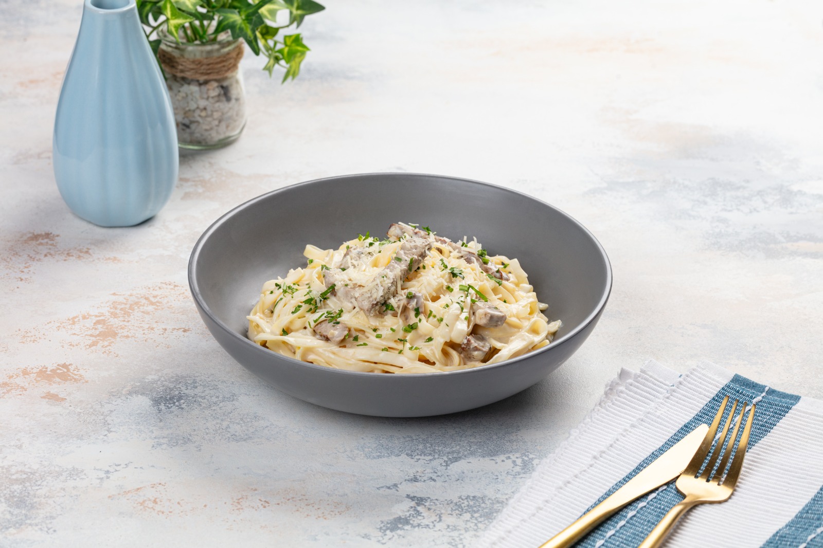 Beef Fettucine